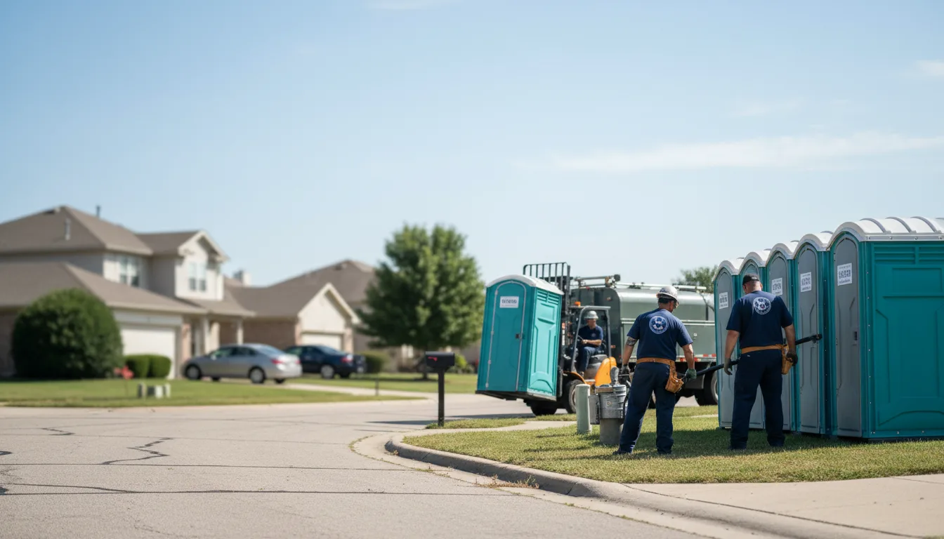 Porta Potty Rental in Mccracken, KS near me